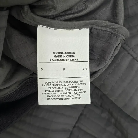 Nike Maria Sharapova XLA Cortez Bomber Jacket Gray Small - Picture 9 of 9